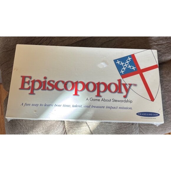 Episcopopoly Board Game About Stewardship For Ages 6+ Spinoff of Monopoly - Picture 7 of 8